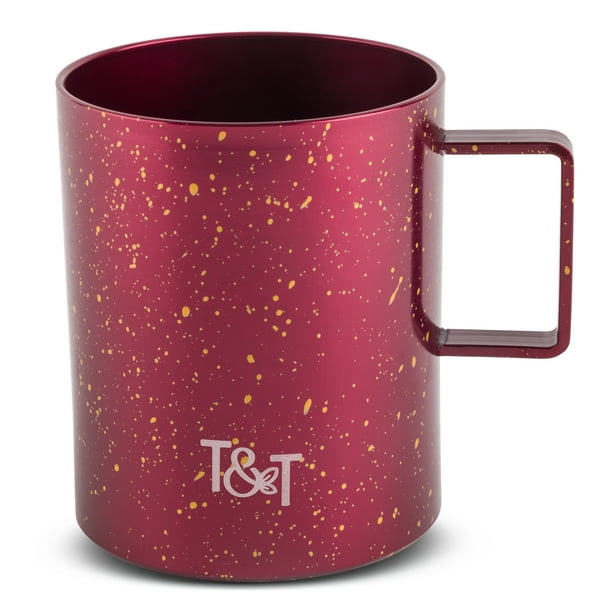 Thyme & Table Moscow Mule Mug, Magenta Sparkle