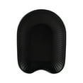 thumbnail image 1 of Thyme & Table New Ceramic Ribbed Spoon Rest, Black, 1 of 5