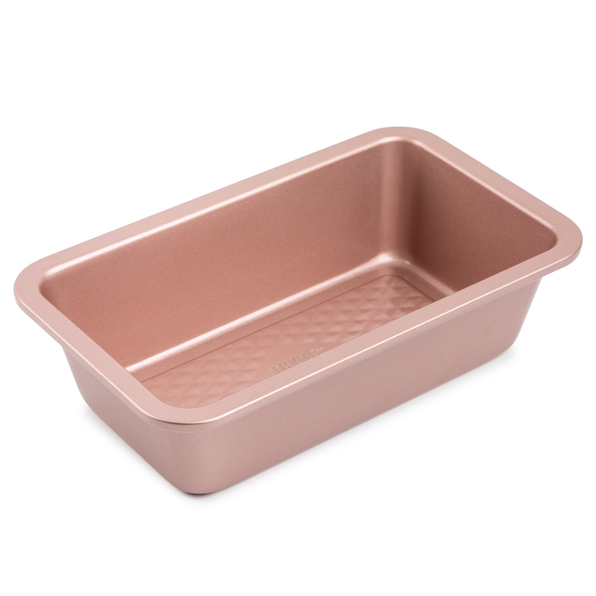 Thyme & Table Non-Stick Loaf Pan, 9" Rose Gold