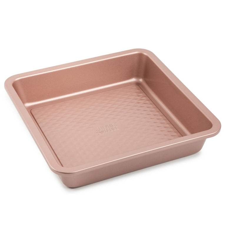 Thyme & Table Non-Stick Square Cake Pan, 9 Rose Gold - Walmart.com