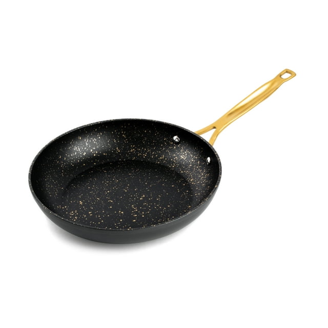 Thyme & Table Nonstick Black and Gold Speckled 11" Fry Pan