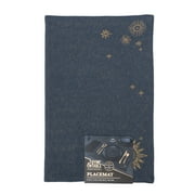 Thyme & Table Placemat, Navy and Gold Celestial, 14 x 19"