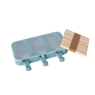 Thyme & Table Silicone Popsicle Mold with Wooden Sticks, 1 Count per Pack