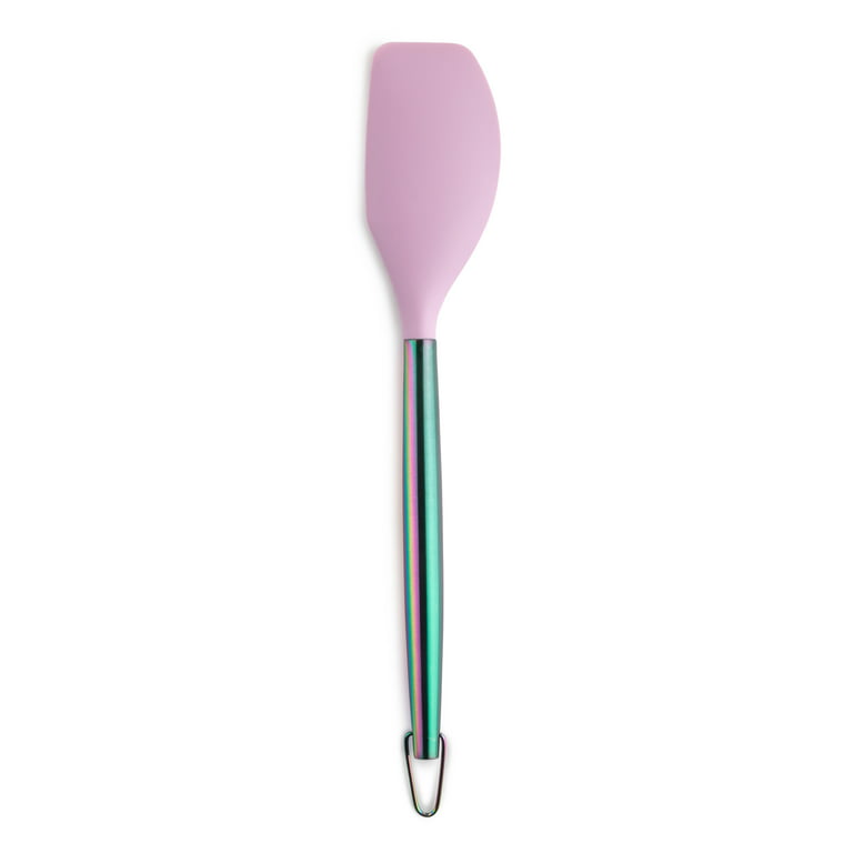 Thyme & Table Silicone Mini Utensils, 5-Piece Set, Spatula, Spoon, Basting Brush, Multicolor