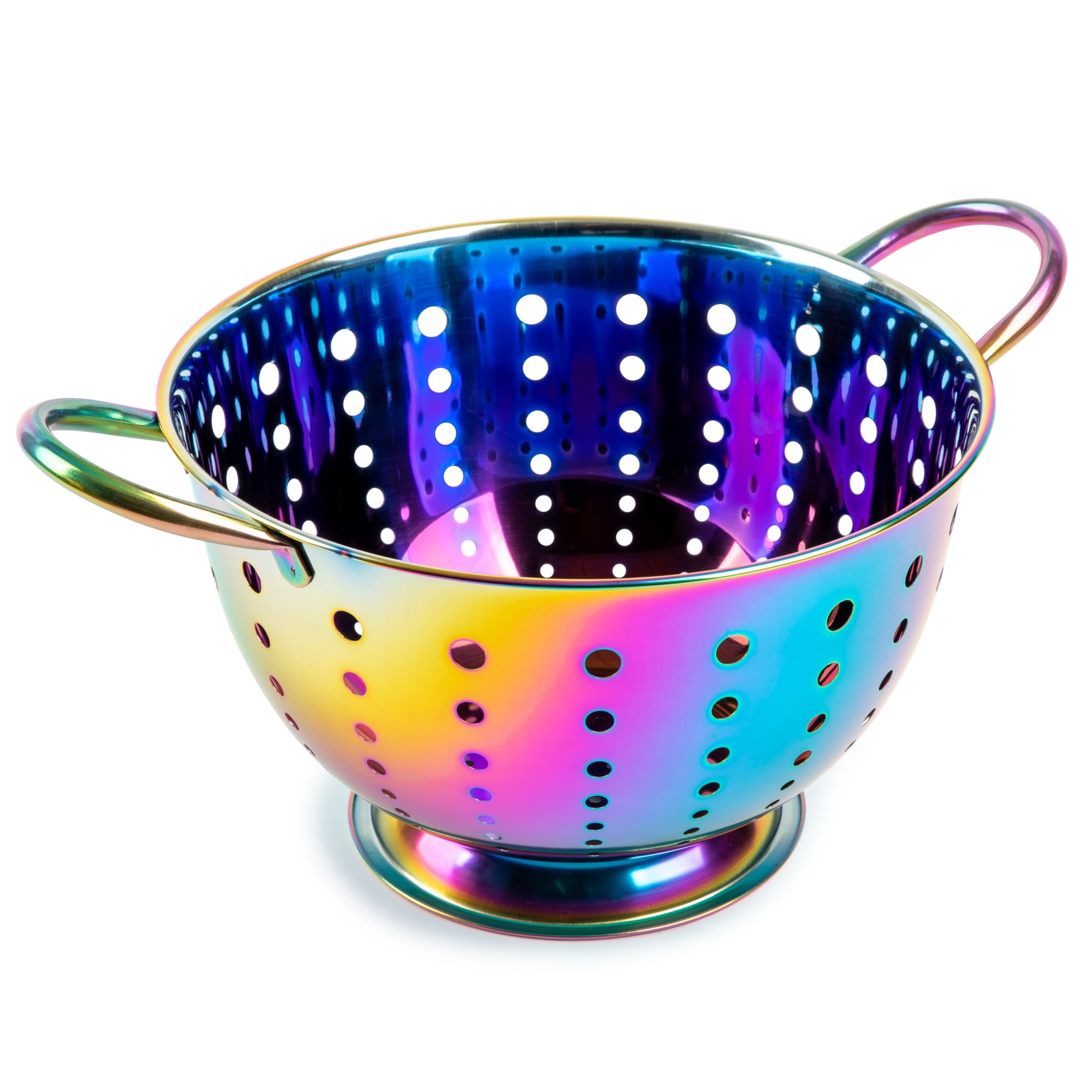 Colorful kitchen colander deals