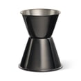 thumbnail image 1 of Thyme & Table Stainless Steel Black Double-Sided Jigger,1.5 oz/2.2 oz, 1 of 4