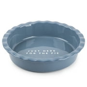 Thyme & Table 9 inch x 9 inch 1.5 qt Blue Solid Print Stoneware Baking Dishes