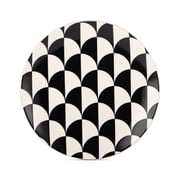 Thyme & Table Emmett Ceramic Salad Plate, Black and White, 1 Piece