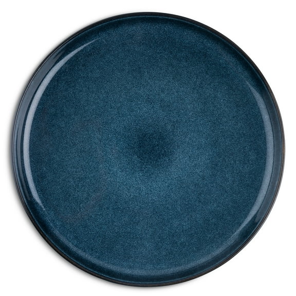 Thyme & Table Altantic Blue Ceramic Dinner Plate