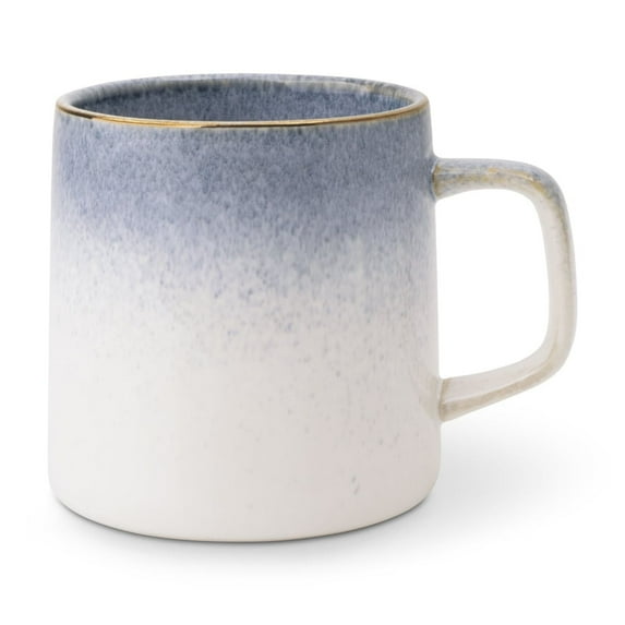 Thyme & Table 15 fl oz Valencia Blue Stoneware Mug