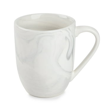 Thyme & Table Stoneware Mug, Grey Marble Collection