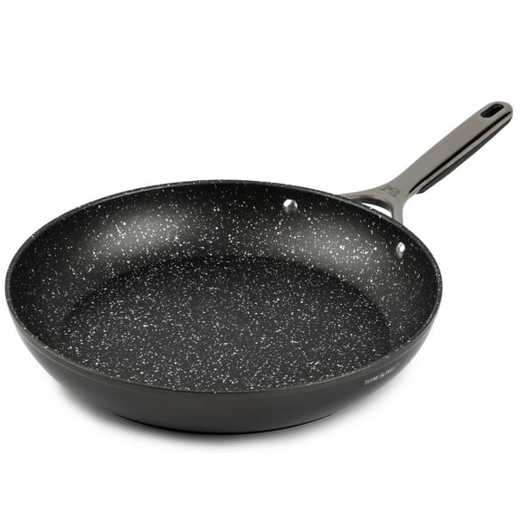 Thyme & Table 12" Fry Pan Non-Stick - Black, Supreme