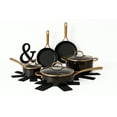 thumbnail interactive-video image 1 of Thyme & Table Supreme 12-Piece Non-Stick Cookware Set, Pots and Pans Set- Bronze, 1 of 24