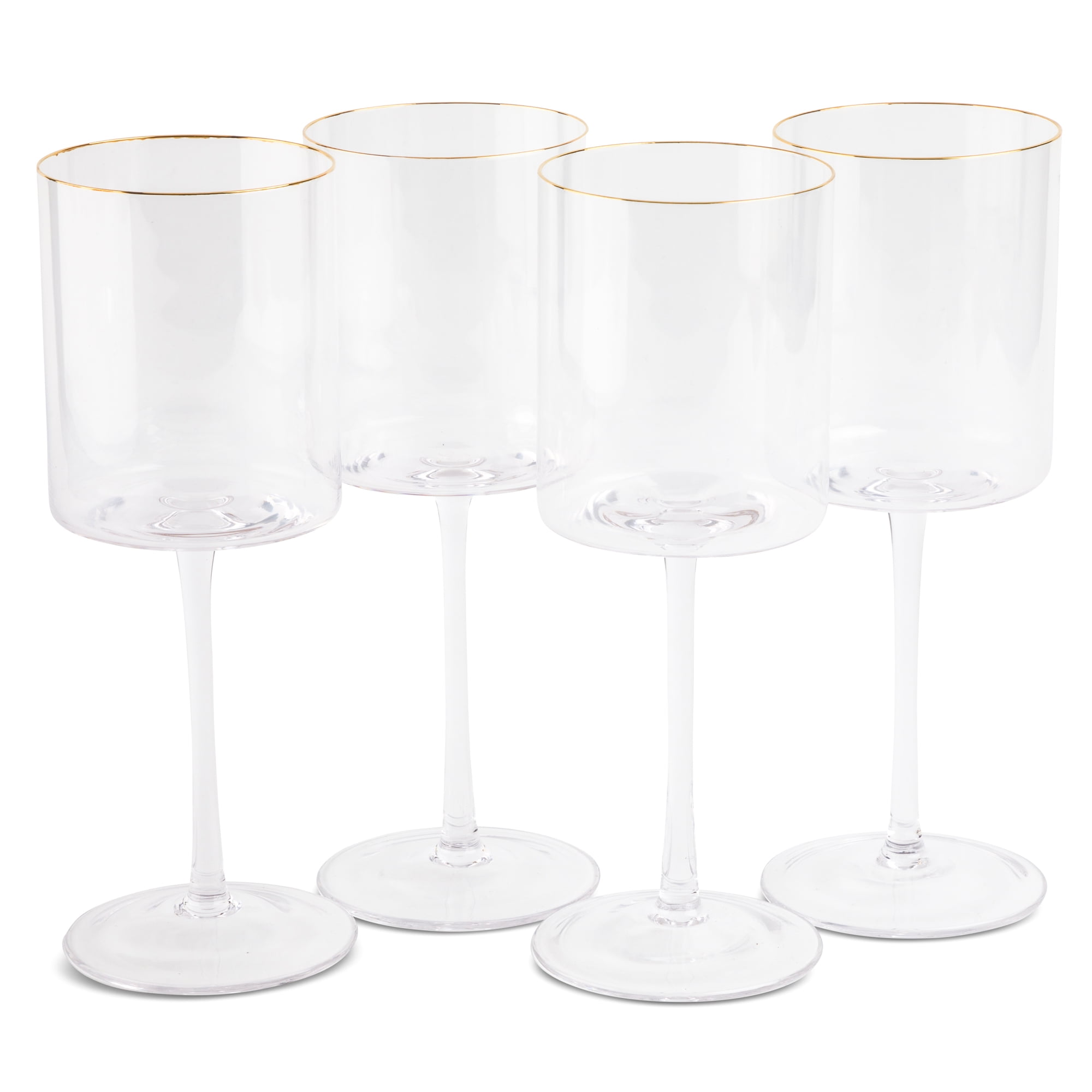 Custom Silica Stemless Wine Glasses 12 oz. Set of 50,  Personalized Bulk Pack - Restaurant Glassware, Perfect for Red Wine, White  Wine, Cocktails - Black: Wine Glasses