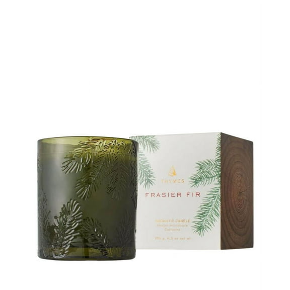 Thymes Frasier Fir Aromatic Poured Candle Green (7867) 6.5 oz