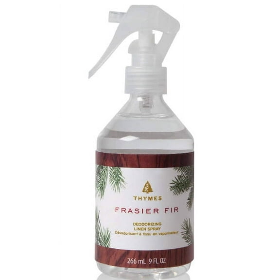 Thymes Frasier Fir Linen Spray - 9.0 Fl Oz / 266 mL FREE SHIPPING