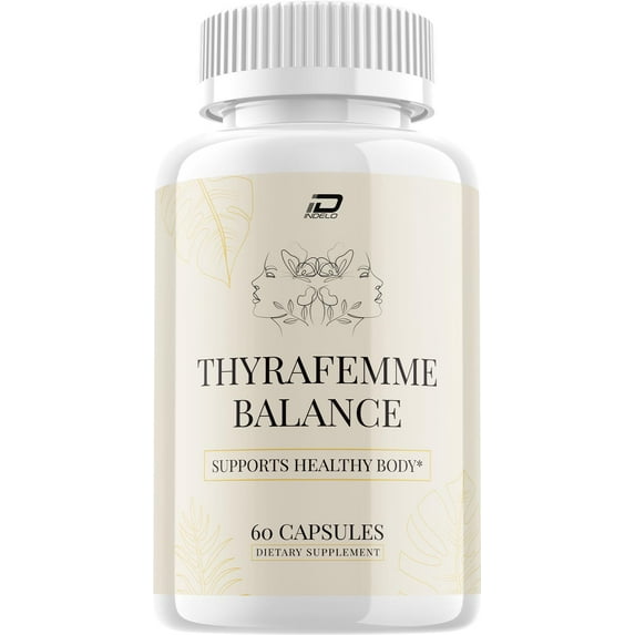 ThyraFemme Balance Capsule - ThyraFemme Balance Advanced Formula for Healthy Body, 1 Pack, 60 Capsules