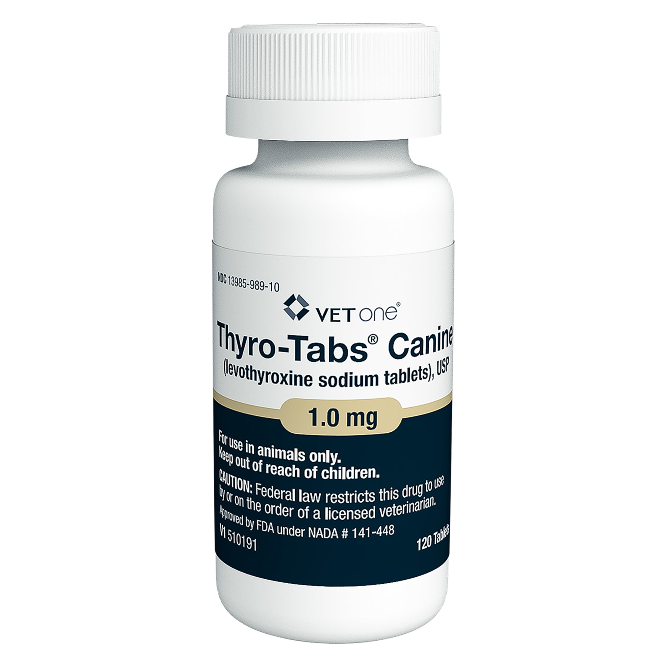Thyro-Tabs (Levothyroxine Sodium) Canine Tablets, 1MG