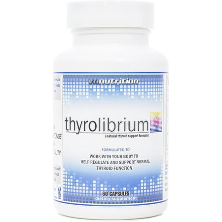 ThyroLibrium Thyroid Support Supplement - 60 Capsules