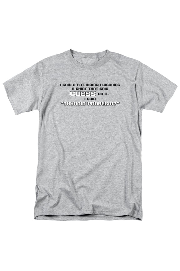 - Thyroid Problem - Short Sleeve Shirt - Large