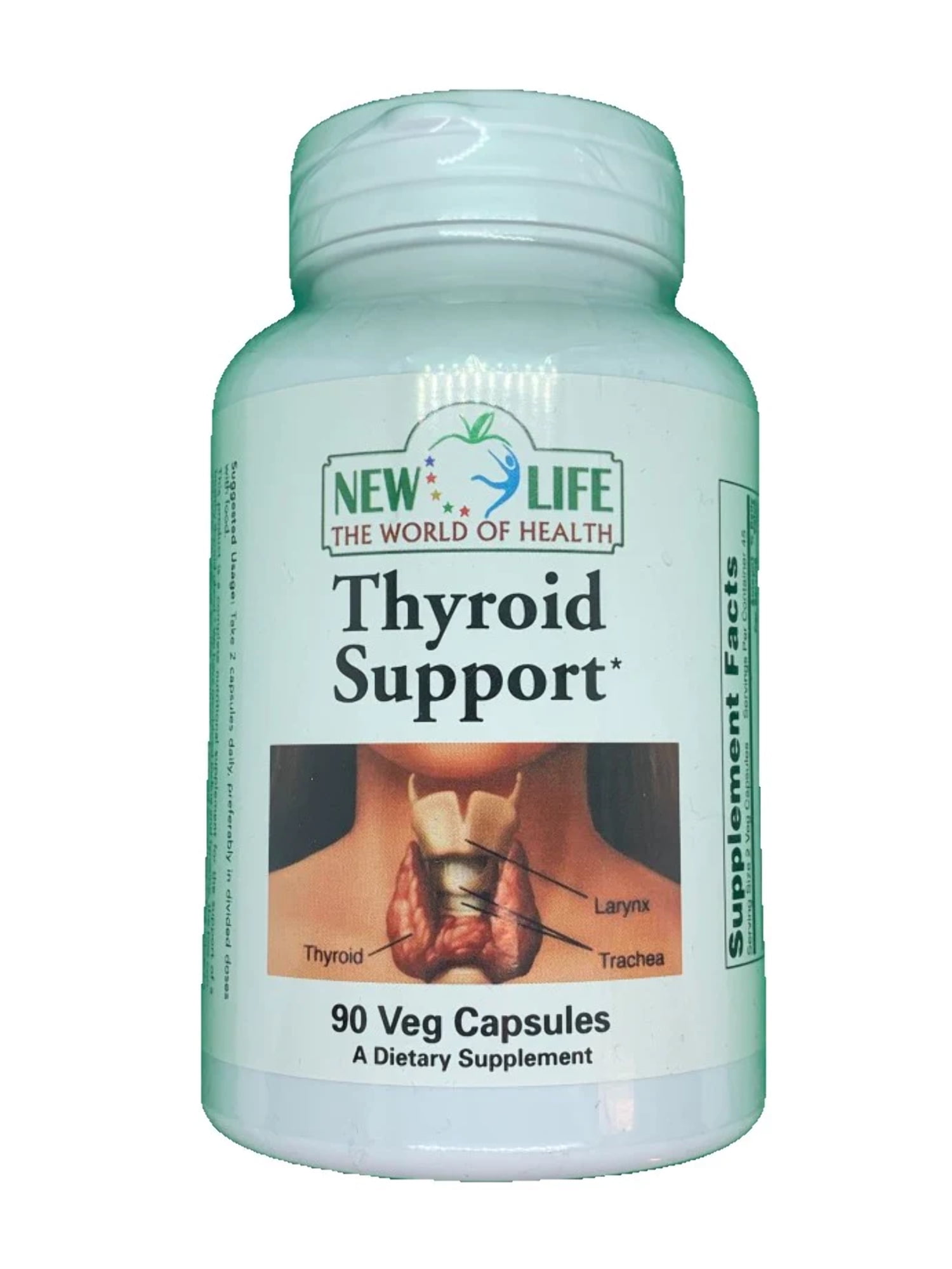 Thyroid Support Glandular Health Supplement 90 Veg Capsules