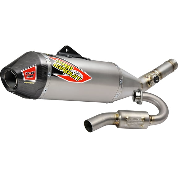 Ti-6 4-Stroke Exhaust System with Carbon End Cap
