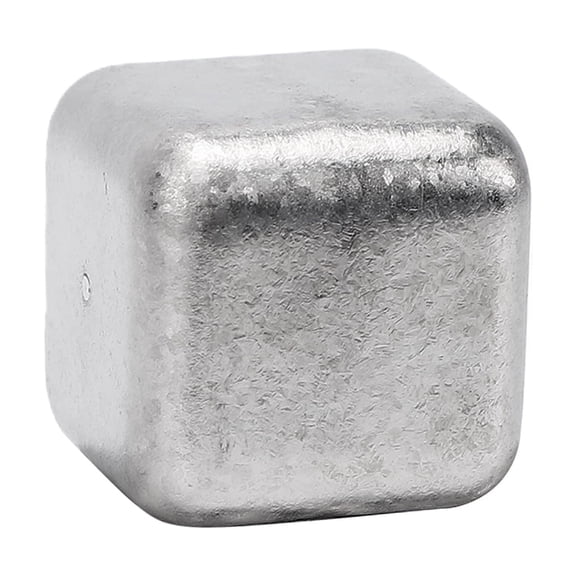 Ti Ice Cubes Set Cubes 6 Pack Pure Ti Ice Cubes Reusable Whiskey Stones Metal Cooling Cubes Non-Diluting Chilled Rocks for Drinks Cocktails