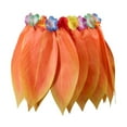 thumbnail image 1 of Ti Leaf Hula Skirt Hawaiian Leaf Skirt Green Grass Skirt for Beach Luau Party Supplies, 1 of 4
