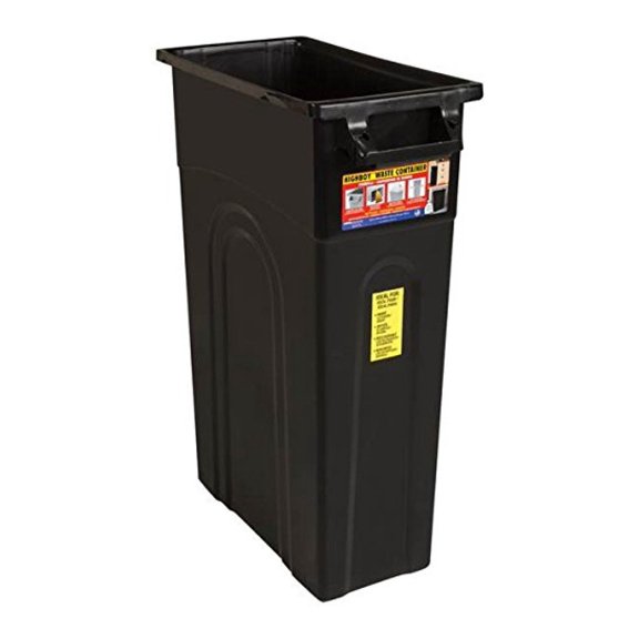 Ti0032 Highboy Waste Container (3 Pack, Black)