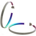 thumbnail image 1 of Ti2 Titanium Large Hoop Earrings - Rainbow, 1 of 1