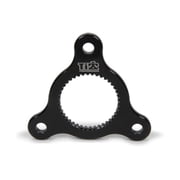 Ti22 Performance TIP4018 3 x 5 in. Bolt Circle Inboard Rotor Mount with 42 Spline Sprint Car Right Rear - Black Anodize