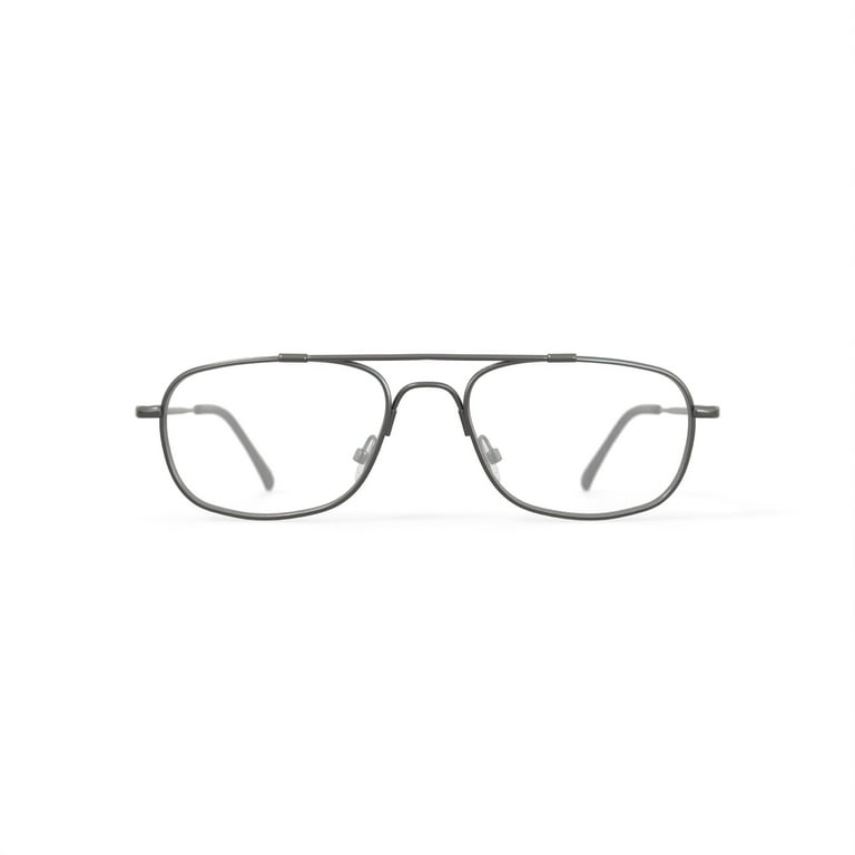 TiFlex Men's T1039 Aviator Aviator Prescription Eyeglasses with