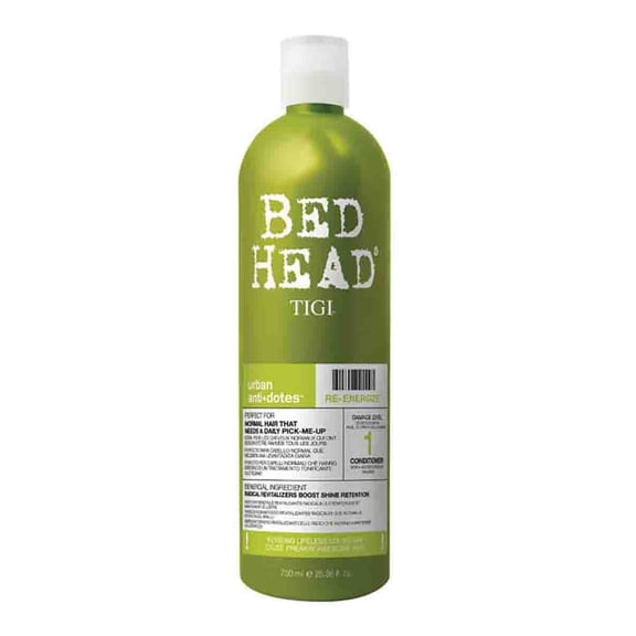 TiGi Bed Head Conditioner Urban Anti-Dotes Re-Energize 25.36 Ounce 750 Milliliters