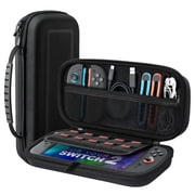 TiMOVO Hardshell Carrying Case with 10 Game Card Slots for Nintendo Switch 2, Black