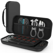 TiMOVO Carrying Case for Nintendo Switch 2 with 10 Card Slots, Switch 2 Game Accessories, Black
