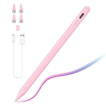 TiMOVO Stylus Pens for Touch Screens, High Sensitivity iPad Pencil Compatible with Apple iPad iPhone Android IOS Samsung Lenovo Tablets Smart Phone, Pink