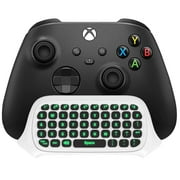 TiMOVO Wireless Controller Keyboard for Xbox One / Elite, Xbox Series X/S, with Headset Audio Jack, 2.4G Receiver Included, Xbox One Game Accessories, White