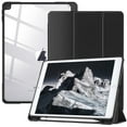 thumbnail image 1 of TiMOVO iPad 9th Generation Case 2021, 10.2 inch iPad Case with Pencil Holder, Smart Stand Protective Clear Case Cover for iPad Case 9th/8th/7th (2021/2020/2019), Pure Black, 1 of 8