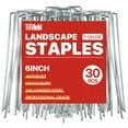 TiTifield 30 Pack Garden OIF8 Stakes 6 Inch Landscape Staples with
