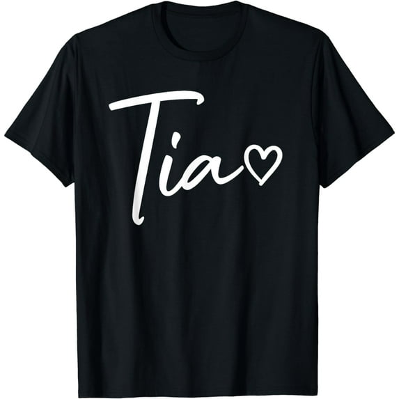 Tia Gifts For Women Heart Mother's Day Tia T-Shirt