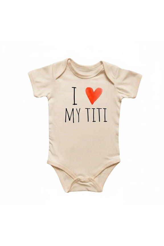 Tia Hola Spanish Newborn Baby Bodysuit