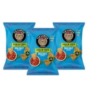 Tia Lupita Tortilla Chips Vegan, Gluten Free Keto Snacks, Sea Salt 3-Pack