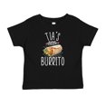 thumbnail image 1 of Tia's Little Burrito Toddler T-Shirt 3T Black, 1 of 2