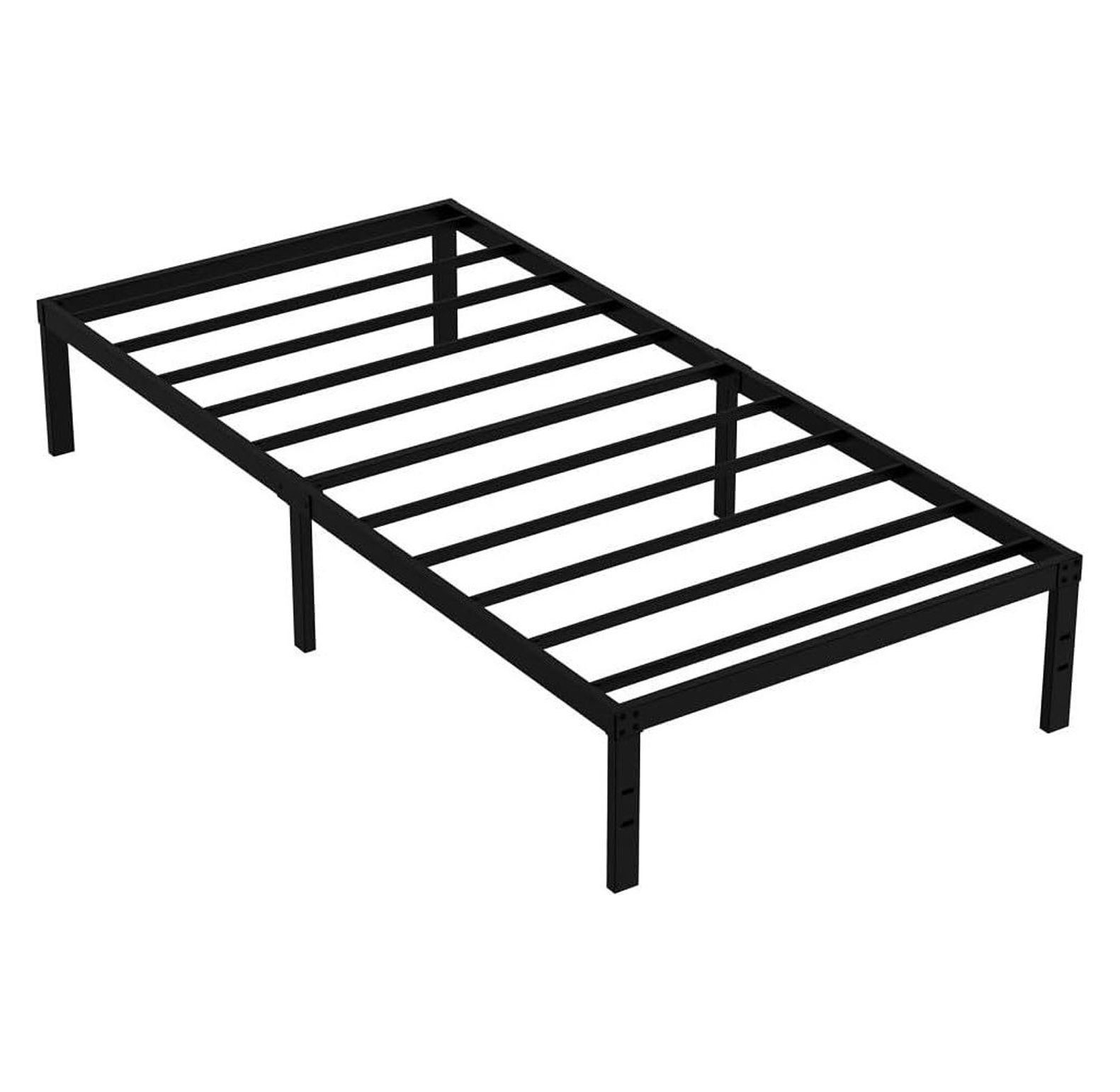 TiaGOC 10 inch XL Bed Frames Metal Platform Mattress Foundation with