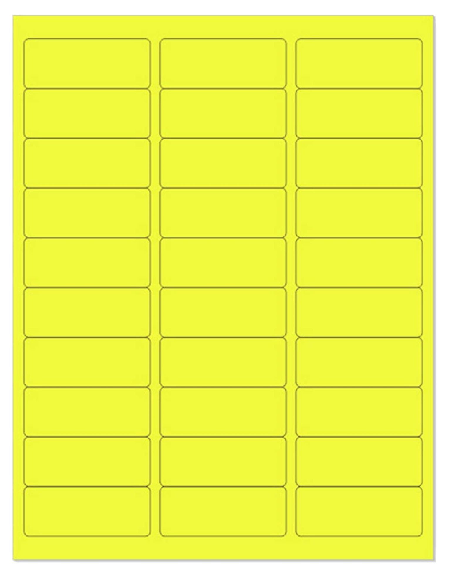 TiaGOC 8 1 2 X 11 Neon Color High Light Fluorescent Labels For Laser tiagoc-8-1-2-x-11-neon-color-high-light-fluorescent-labels-for-laser