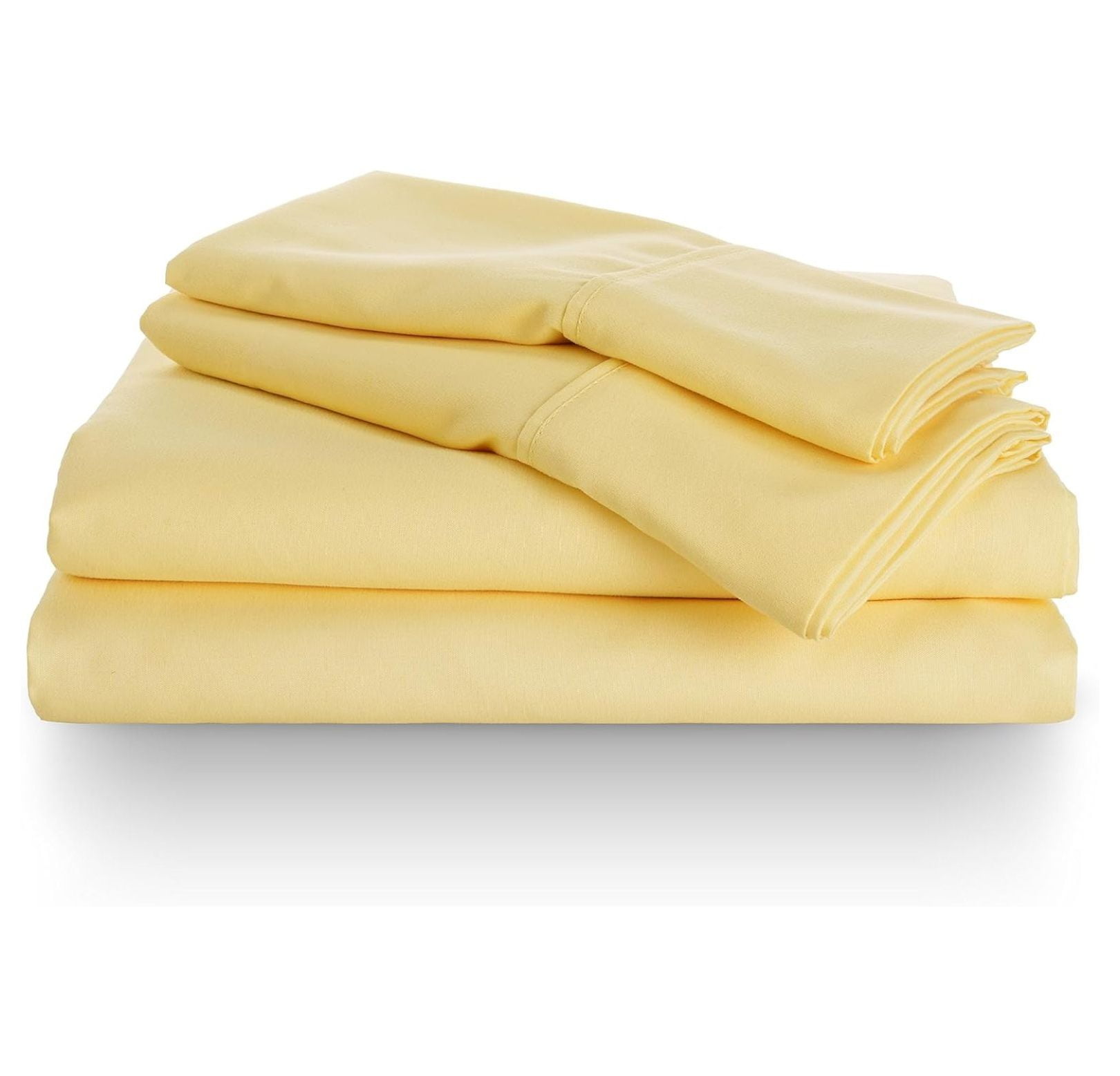 TiaGOC Bed Sheets Set 4 Piece Microfiber Bed Set,Lightweight Extra Soft Sheet with Deep Pocket