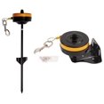 thumbnail image 1 of TiaGOC Bracket Mount and Stake Retractable Leash Tie Outs for Dogs (Stake+Bracket, Small), 1 of 9