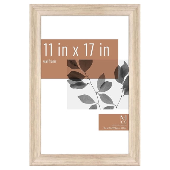 TiaGOC Classic Studio Gallery Frame, Natural Woodgrain, 11 x 17 in, Single, Classic Natural, 12 x 18 in