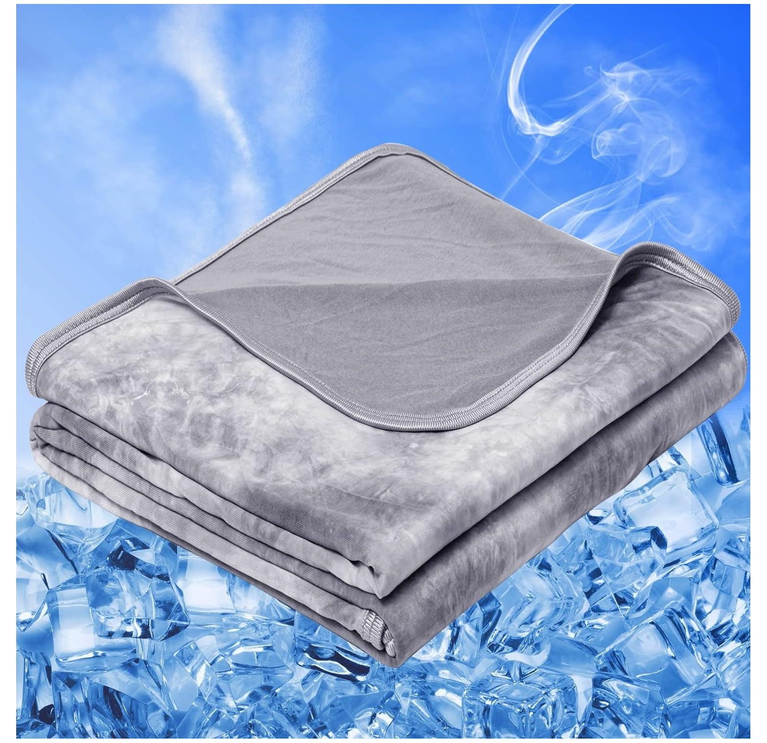 TiaGOC Cooling Blanket King Size, Summer Blankets for Hot Sleepers