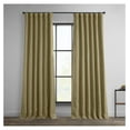 thumbnail image 1 of TiaGOC Faux Linen Room Darkening Curtains - 120 Inches Long Luxury Linen Curtains for Bedroom & Living Room (1 Panel), 50W X 120L, Nomad Tan, 1 of 9